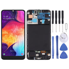 Load image into Gallery viewer, TFT Material LCD Screen and Digitizer Full Assembly With Frame for Samsung Galaxy A50  (Not Supporting Fingerprint Identification)