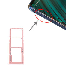 Load image into Gallery viewer, For Samsung Galaxy A51 / A515 SIM Card Tray + SIM Card Tray + Micro SD Card Tray, For Samsung Galaxy A51(Double), For Samsung Galaxy A51(Double SIM)