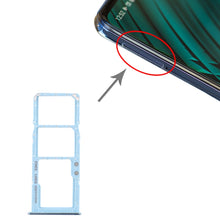 Load image into Gallery viewer, For Samsung Galaxy A51 / A515 SIM Card Tray + SIM Card Tray + Micro SD Card Tray, For Samsung Galaxy A51(Double), For Samsung Galaxy A51(Double SIM)