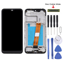 Load image into Gallery viewer, LCD Screen and Digitizer Full Assembly With Frame (Flex Cable Wide) for Samsung Galaxy A01 SM-A015M