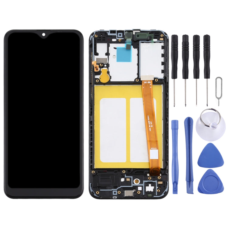 TFT Material LCD Screen and Digitizer Full Assembly With Frame for Samsung Galaxy A10e