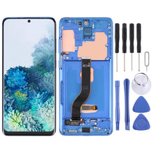 Load image into Gallery viewer, Original LCD Screen and Digitizer Full Assembly with Frame for Samsung Galaxy S20+ 5G SM-G986B/G985, For Samsung Galaxy S20+ 5G, For Samsung Galaxy S20+ 5G(Dark Blue)