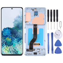 Load image into Gallery viewer, Original LCD Screen and Digitizer Full Assembly with Frame for Samsung Galaxy S20+ 5G SM-G986B/G985, For Samsung Galaxy S20+ 5G, For Samsung Galaxy S20+ 5G(Dark Blue)
