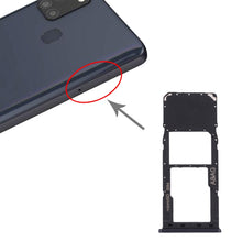 Load image into Gallery viewer, For Samsung Galaxy A21s SIM Card Tray + Micro SD Card Tray, For Samsung Galaxy A21s(Single), For Samsung Galaxy A21s(Single Card )