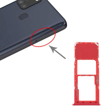 Load image into Gallery viewer, For Samsung Galaxy A21s SIM Card Tray + Micro SD Card Tray, For Samsung Galaxy A21s(Single), For Samsung Galaxy A21s(Single Card )