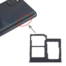 Load image into Gallery viewer, For Samsung Galaxy A41 / A415 SIM Card Tray + SIM Card Tray + Micro SD Card Tray