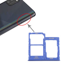 Load image into Gallery viewer, For Samsung Galaxy A41 / A415 SIM Card Tray + SIM Card Tray + Micro SD Card Tray