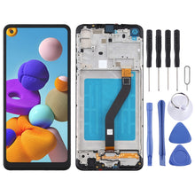 Load image into Gallery viewer, LCD Screen and Digitizer Full Assembly With Frame for Samsung Galaxy A21 / SM-A215
