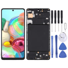 Load image into Gallery viewer, TFT Material LCD Screen and Digitizer Full Assembly With Frame (Not Supporting Fingerprint Identification) for Samsung Galaxy A71 / SM-A715