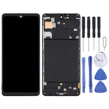 Load image into Gallery viewer, TFT Material LCD Screen and Digitizer Full Assembly With Frame (Not Supporting Fingerprint Identification) for Samsung Galaxy A71 / SM-A715
