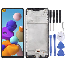 Load image into Gallery viewer, LCD Screen and Digitizer Full Assembly With Frame for Samsung Galaxy A21s / SM-A217