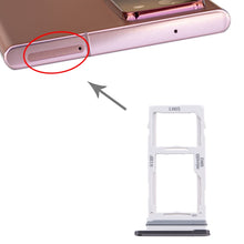 Load image into Gallery viewer, For Samsung Galaxy Note20 Ultra SIM Card Tray + SIM Card Tray / Micro SD Card Tray, For Samsung Galaxy Note20 Ultra(dual card)