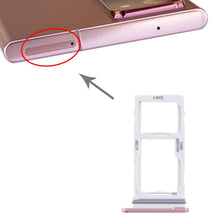 Load image into Gallery viewer, For Samsung Galaxy Note20 Ultra SIM Card Tray + SIM Card Tray / Micro SD Card Tray, For Samsung Galaxy Note20 Ultra(dual card)