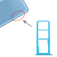 Load image into Gallery viewer, For Samsung Galaxy A11 SM-A115 SIM Card Tray + SIM Card Tray + Micro SD Card Tray