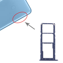 Load image into Gallery viewer, For Samsung Galaxy A11 SM-A115 SIM Card Tray + SIM Card Tray + Micro SD Card Tray, For Samsung Galaxy A11(dual card), For Samsung Galaxy A11(Dual)