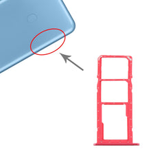 Load image into Gallery viewer, For Samsung Galaxy A11 SM-A115 SIM Card Tray + SIM Card Tray + Micro SD Card Tray