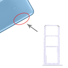 Load image into Gallery viewer, For Samsung Galaxy A11 SM-A115 SIM Card Tray + SIM Card Tray + Micro SD Card Tray, For Samsung Galaxy A11(dual card), For Samsung Galaxy A11(Dual)