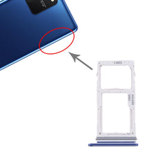 Load image into Gallery viewer, For Samsung Galaxy S10 Lite SM-G770 SIM Card Tray + SIM Card Tray / Micro SD Card Tray, For Samsung Galaxy S10 Lite(dual card), For Samsung Galaxy S10 Lite