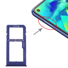 Load image into Gallery viewer, For Samsung Galaxy M40 SM-M405 SIM Card Tray + SIM Card Tray / Micro SD Card Tray