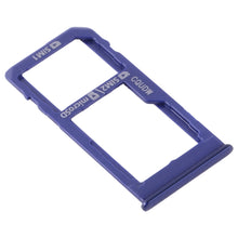 Load image into Gallery viewer, For Samsung Galaxy M40 SM-M405 SIM Card Tray + SIM Card Tray / Micro SD Card Tray, For Samsung Galaxy M40 (dual card), For Samsung Galaxy M40 (dual card) (Baby Blue)