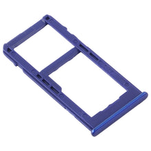 Load image into Gallery viewer, For Samsung Galaxy M40 SM-M405 SIM Card Tray + SIM Card Tray / Micro SD Card Tray, For Samsung Galaxy M40 (dual card), For Samsung Galaxy M40 (dual card) (Baby Blue)