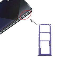Load image into Gallery viewer, For Samsung Galaxy A50s SM-A507 SIM Card Tray + SIM Card Tray + Micro SD Card Tray, For Samsung Galaxy A50s(dual card)