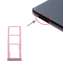 Load image into Gallery viewer, For Samsung Galaxy A9 (2018) SM-A920 SIM Card Tray + SIM Card Tray + Micro SD Card Tray