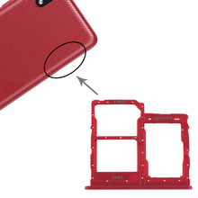 Load image into Gallery viewer, For Samsung Galaxy A01 Core SM-A013 SIM Card Tray + SIM Card Tray + Micro SD Card Tray