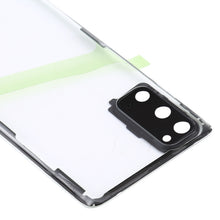 Load image into Gallery viewer, For Samsung Galaxy S20 SM-G980 SM-G980F SM-G980F/DS Glass Transparent Battery Back Cover