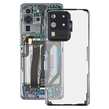 Load image into Gallery viewer, For Samsung Galaxy S20 Ultra SM-G988 SM-G988U SM-G988U1 SM-G9880 SM-G988B/DS SM-G988N SM-G988B SM-G988W Glass Transparent Battery Back Cover