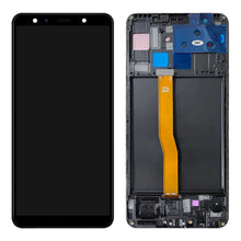 Load image into Gallery viewer, Original LCD Screen and Digitizer Full Assembly With Frame for Samsung Galaxy A7 (2018) SM-A750
