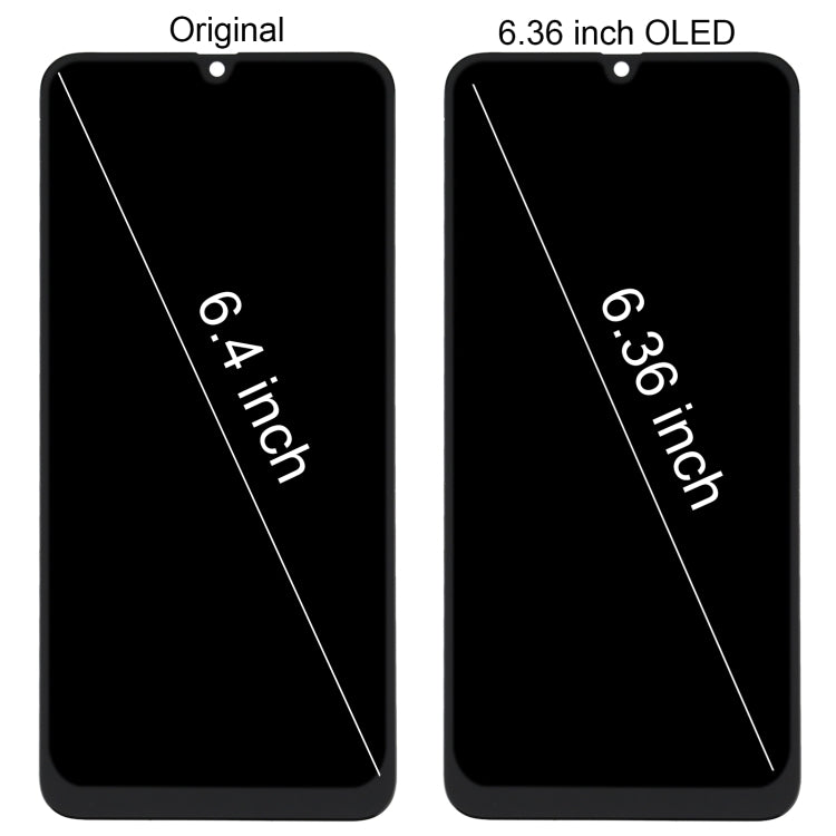6.36 inch OLED Material LCD Screen and Digitizer Full Assembly for Samsung Galaxy M30 SM-M305