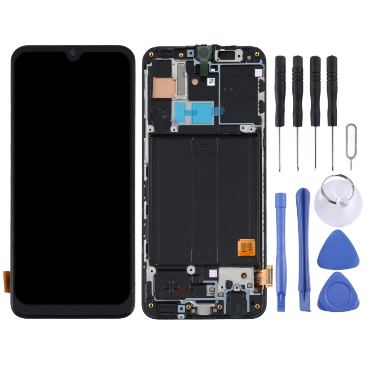 TFT Material LCD Screen and Digitizer Full Assembly with Frame for Samsung Galaxy A40 SM-A405F