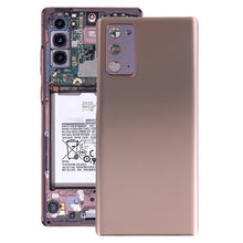 Load image into Gallery viewer, For Samsung Galaxy Note20 Battery Back Cover with Camera Lens Frame, For Samsung Galaxy Note20(with Camera Cover)