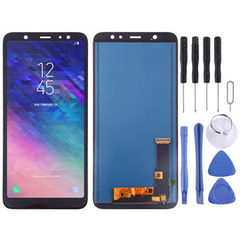 LCD Screen and Digitizer Full Assembly (TFT Material) for Galaxy A6+ (2018)