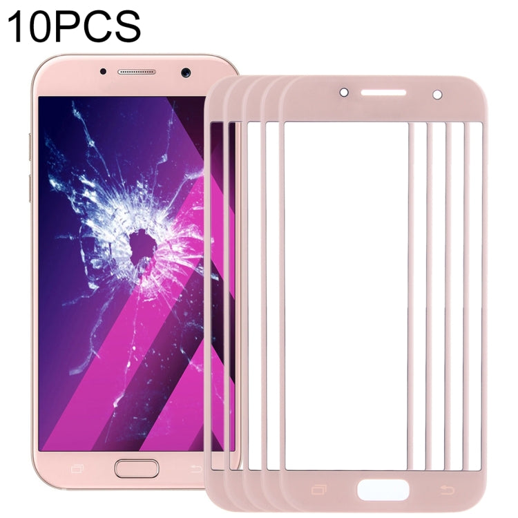 For Samsung Galaxy A7 (2017) / A720 10pcs Front Screen Outer Glass Lens