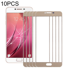 Load image into Gallery viewer, For Samsung Galaxy C7 10pcs Front Screen Outer Glass Lens