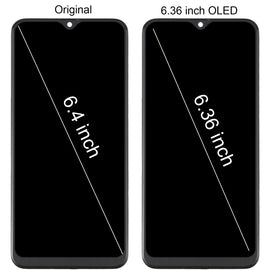 6.36 inch OLED Material LCD Screen and Digitizer Full Assembly with Frame for Samsung Galaxy A30S SM-A307