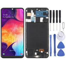 Load image into Gallery viewer, 6.36 inch OLED Material LCD Screen and Digitizer Full Assembly with Frame for Samsung Galaxy A50 SM-A505