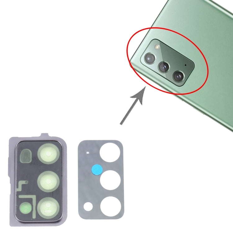 For Samsung Galaxy Note20 5G / Note20 SM-N981/N980 10pcs Camera Lens Cover