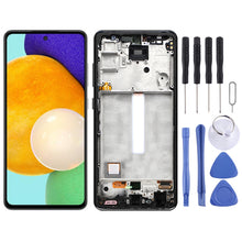 Load image into Gallery viewer, Original LCD Screen and Digitizer Full Assembly With Frame for Samsung Galaxy A52 SM-A526(5G Version)