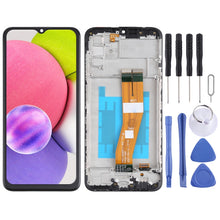 Load image into Gallery viewer, Original LCD Screen and Digitizer Full Assembly with Frame for Samsung Galaxy A03s SM-A037