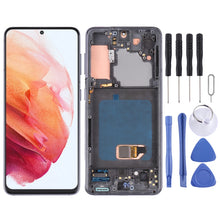 Load image into Gallery viewer, Original LCD Screen and Digitizer Full Assembly with Frame For Samsung Galaxy S21 4G/S21 5G SM-G990 SM-G991, For Samsung Galaxy S21 4G/S21 5G