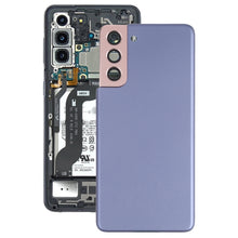 Load image into Gallery viewer, For Samsung Galaxy S21 5G Battery Back Cover with Camera Lens Cover