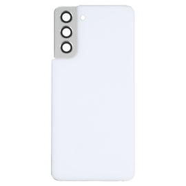 For Samsung Galaxy S21 5G Battery Back Cover with Camera Lens Frame, For Samsung Galaxy S21 5G(with Camera Cover)
