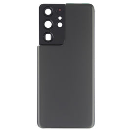 For Samsung Galaxy S21 Ultra 5G Battery Back Cover with Camera Lens Cover