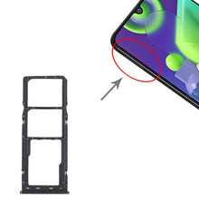 Load image into Gallery viewer, For Samsung Galaxy M21 SM-M215 SIM Card Tray + SIM Card Tray + Micro SD Card Tray