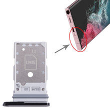 Load image into Gallery viewer, For Samsung Galaxy S22 Ultra 5G SM-S908B Original SIM Card Tray + SIM Card Tray, For Samsung Galaxy S22 Ultra 5G, For Samsung Galaxy S22 Ultra 5G(Original)