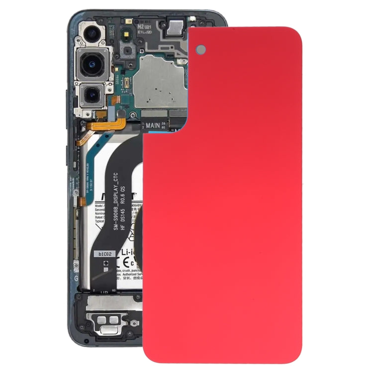 For Samsung Galaxy S22+ Battery Back Cover , For Samsung Galaxy S22+(Dark Red), For Samsung Galaxy S22+, For Samsung Galaxy S22+(Grey Green)
