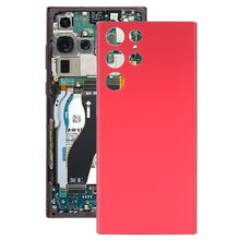Load image into Gallery viewer, For Samsung Galaxy S22 Ultra Battery Back Cover , For Samsung Galaxy S22 Ultra, For Samsung Galaxy S22 Ultra(Dark Red)
